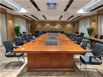 【案例故事】顏值與智慧并存！世邦助力仟坤集團打造美觀大氣會議室